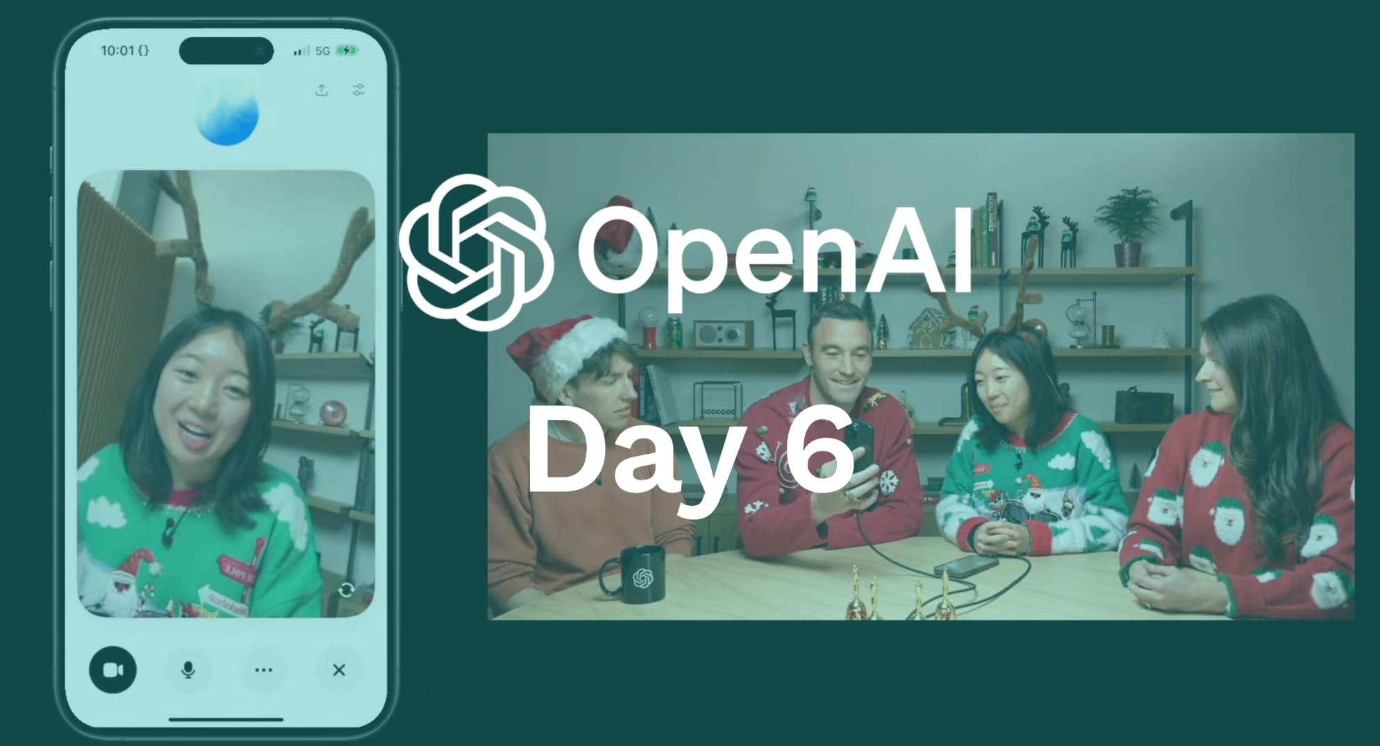 OpenAI Release Season (Day 6): Advanced Voice with Video & Santa Mode