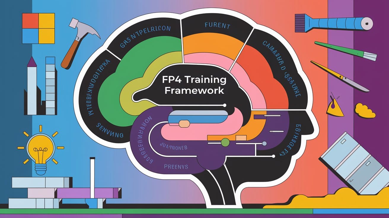 here's a brain with multiple layers, each representing a different level of the framework.