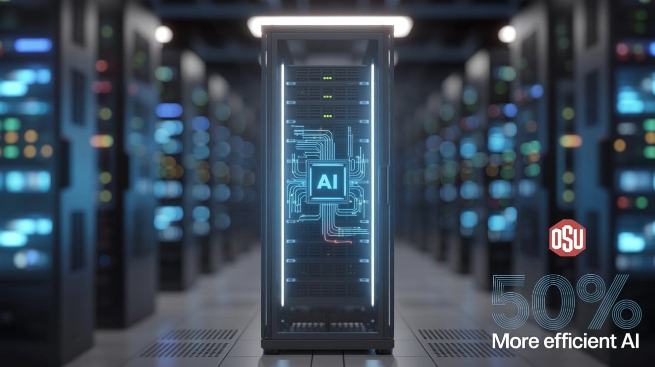 OSU Researchers' New Self-Correcting Tech Cuts AI's Energy Use by 50%