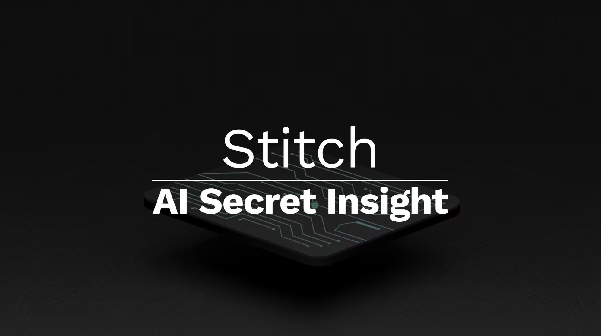 How Stitch AI Reached 2.2M Visitors in Weeks