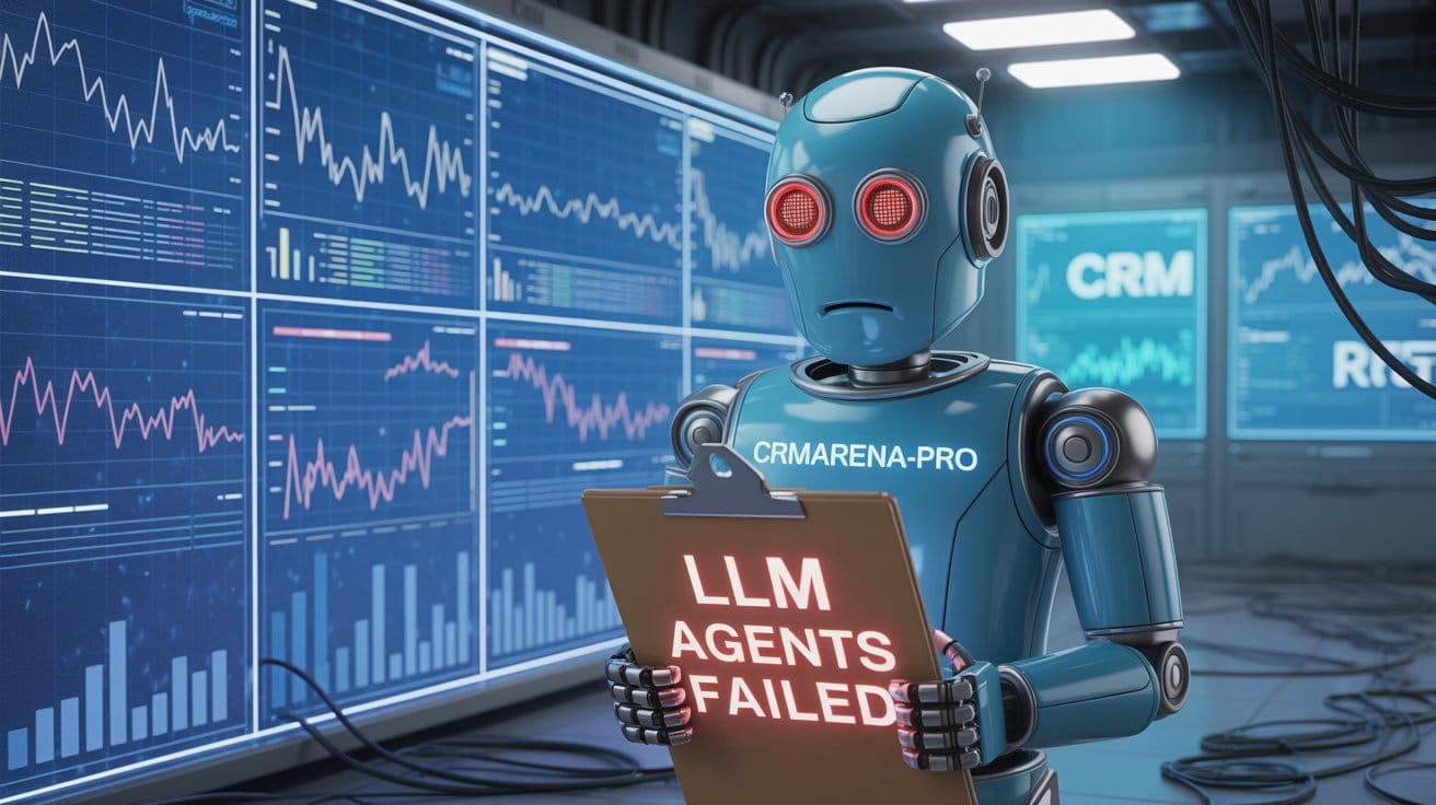 Salesforce's CRMArena-Pro Benchmark: LLM Agents Struggle to Pass the CRM Test