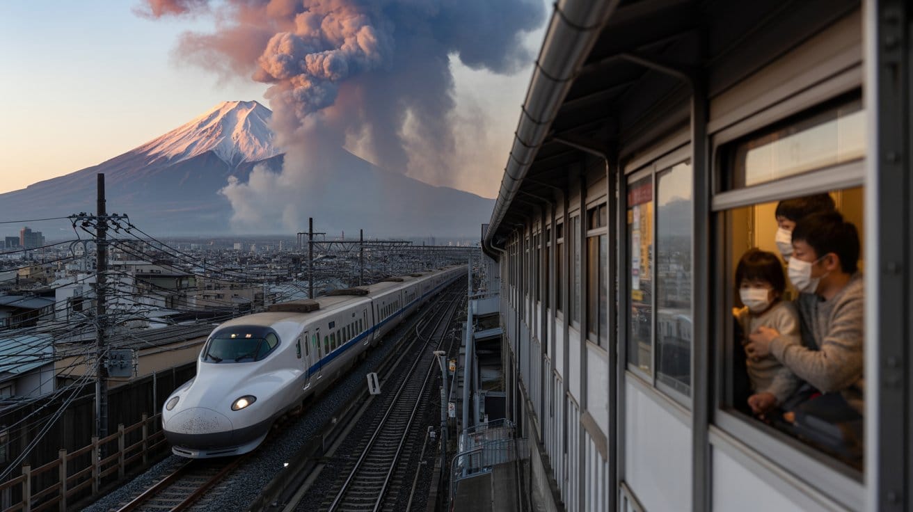 When Mount Fuji Erupts on Screen: Tokyo Turns to AI for Disaster Readiness