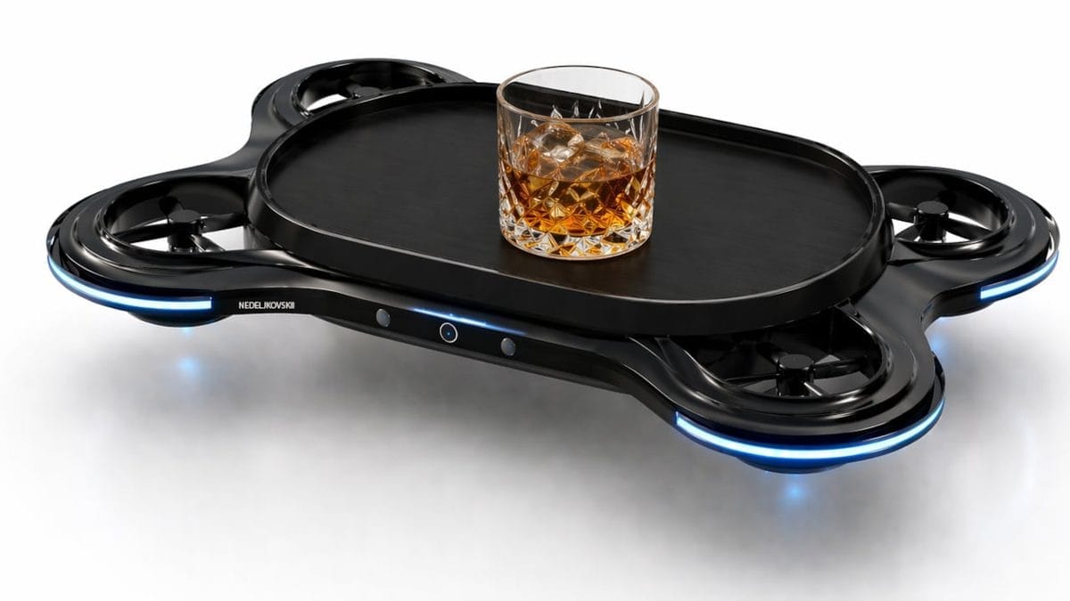⚙️ Drink Tray Learns to Fly