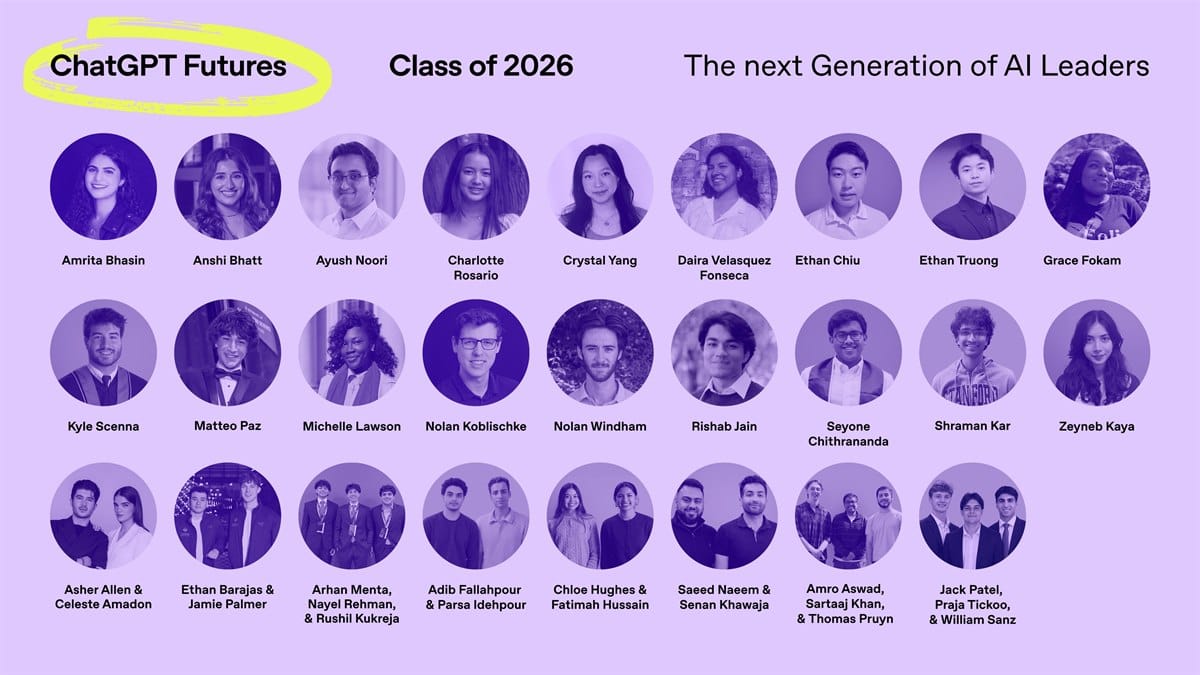 ChatGPT Futures Class of 2026 banner