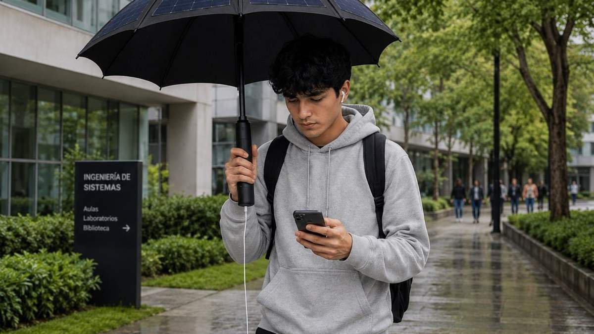 ⚙️ Umbrella Harvests Sunlight