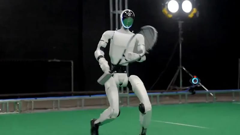 🤖 Tennis Leaves The Script