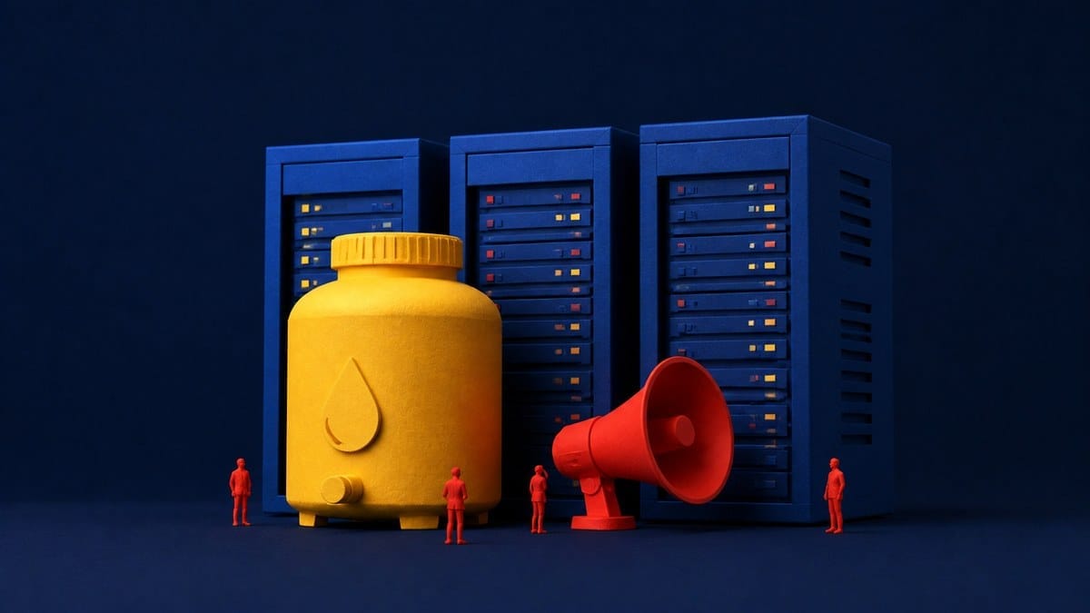 🎯 Liquid Death Mocks Data Centers
