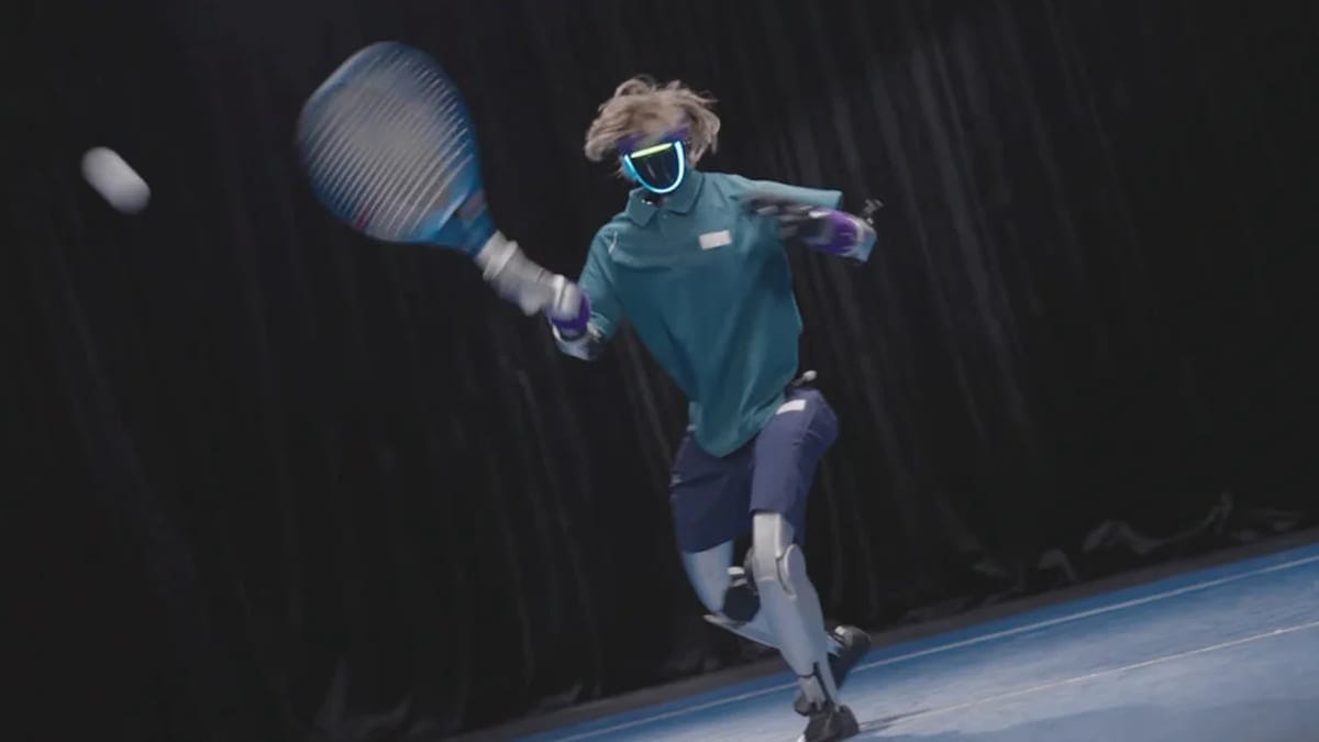 Federer Becomes Robot Homework