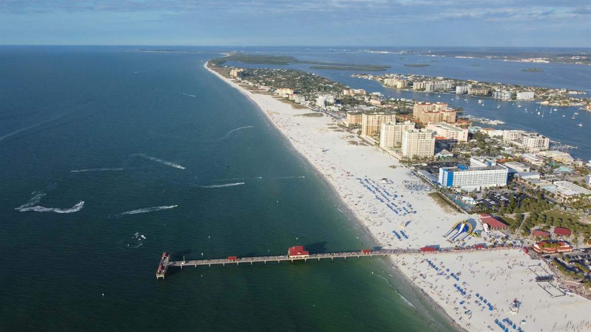 Clearwater Beach in Florida