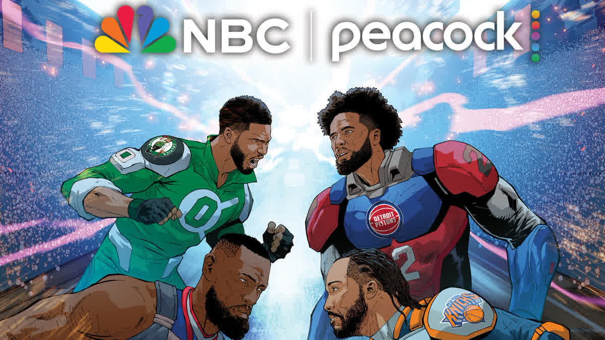 NBC Turns NBA Stars Into Heroes