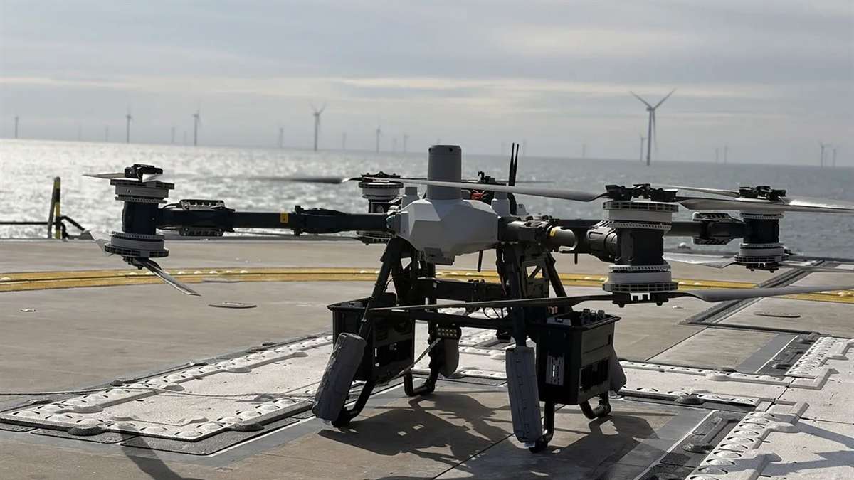 Wind Turbines Get Air Mail