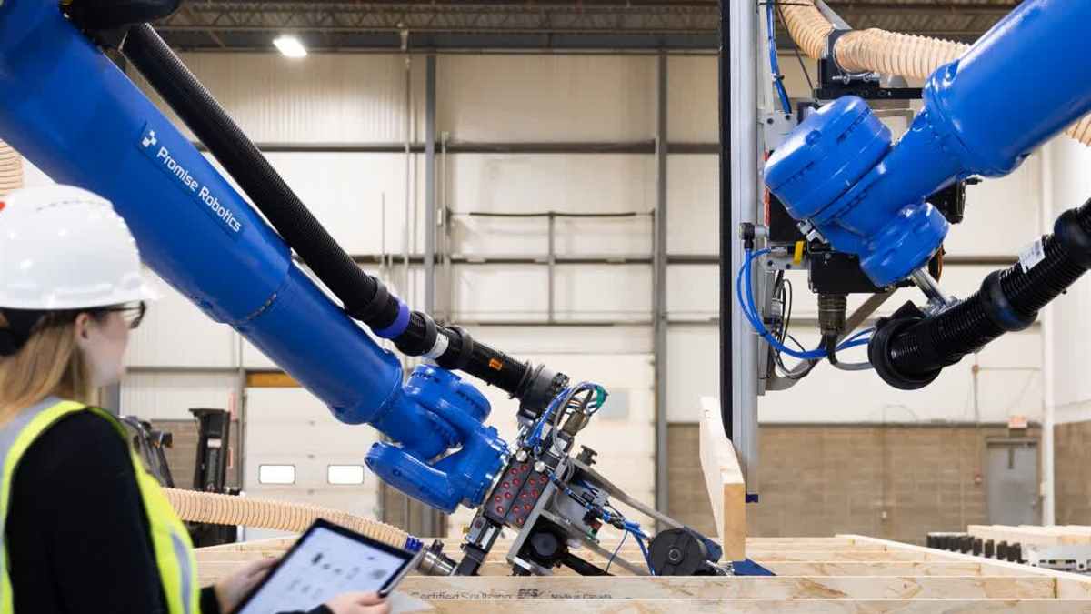 1,250 Homes Enter A Robot Factory